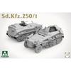 Takom 1/35 Sd.Kfz.250/1 Light Armored Personnel Carrier Plastic Model TKO2184