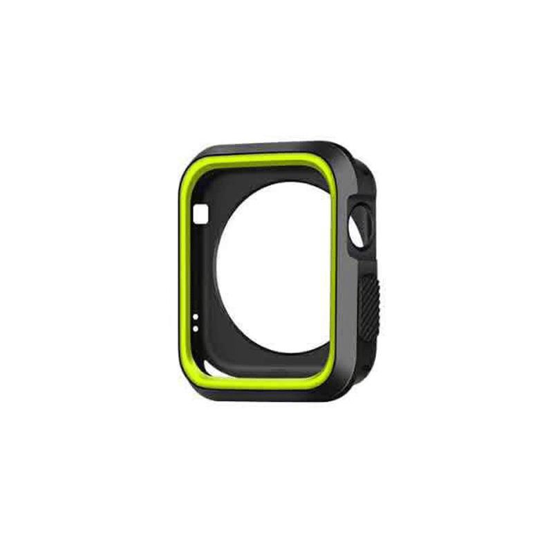 Funda de PC para Apple Watch series 6 SE 5 4 3 44mm 40mm iwatch 42mm/38mm carcasa protectora de silicona