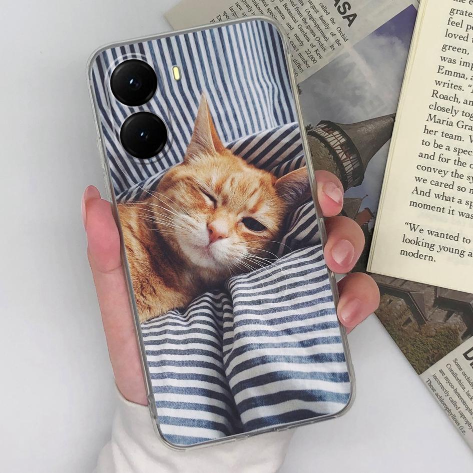 Cases For Xaimo Poco F4 X7 X6 X5 X4 X3 M5 M6 M7 14T 15 Pro Plus Beautiful Girls Pattern Transparent Silicone Camera Protection Housing For Xiaomi Capa