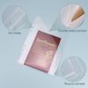 10 Pcs Plastic Binder Pocket Clear Poly Binder Organizer 6 Holes A5 Binder Folders for School and Office Supplies