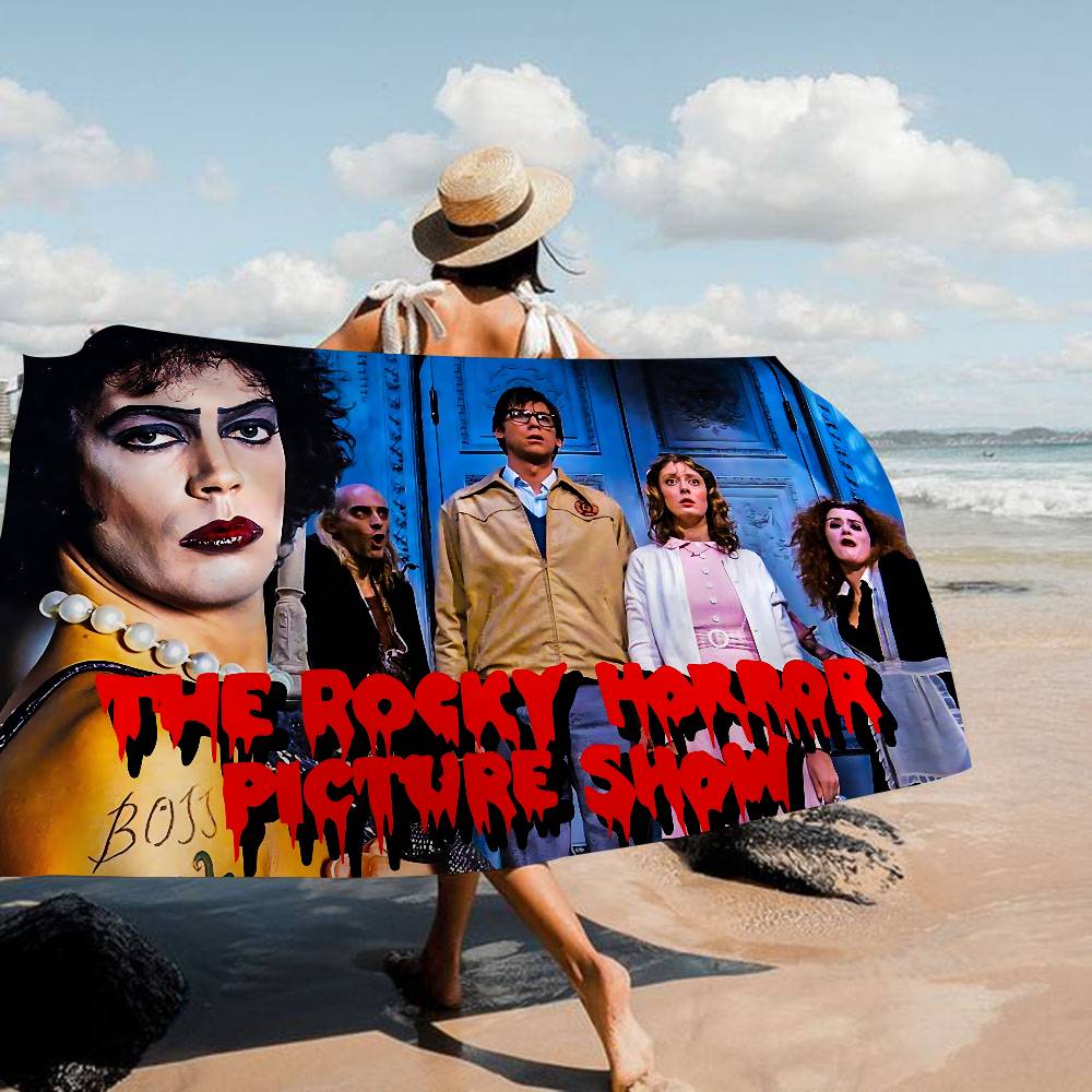 The Rocky Horror Picture Show Microfiber Beach Towel Absorbent Quick dry Soft Yoga Swimming Resort Mountain Climbing Towel