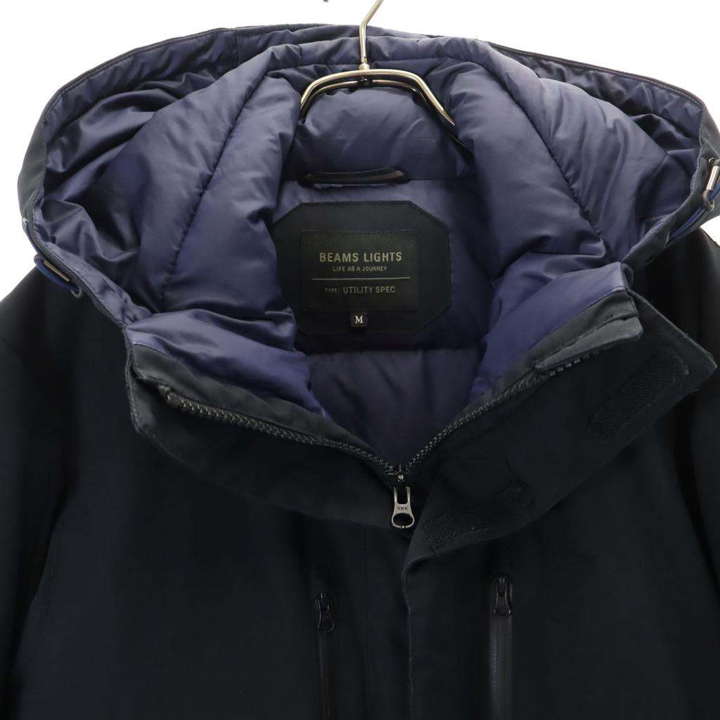 BEAMS LIGHTS Daunenjacke M schwarz Herren Gebraucht