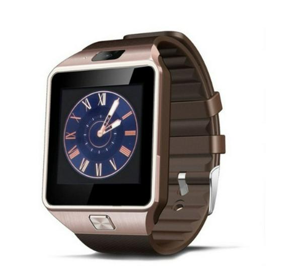 

DZ09 Smartwatch: Bluetooth, Heart Rate Monitor, Blood Pressure, Sleep Tracking, Call Alerts, Pedometer. золотой
