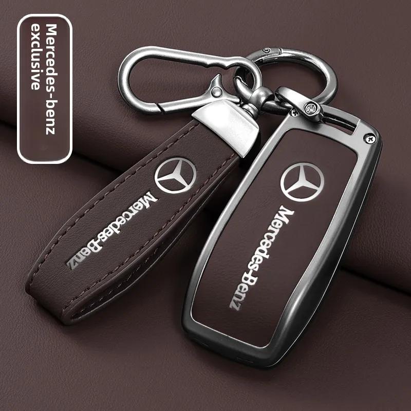 SUG2   Key Fob Cover for Mercedes Benz A B C E S Class W204 W205 W212 W213 W176 GLC MAYBACH Keyless Soft Case