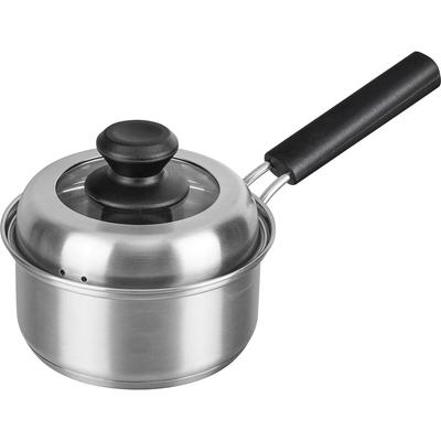 Wahei Freiz One Handed Pot 14cm Stainless Steel Gas/IH Compatible Thick Bottom with Lid Lowther RB-2313