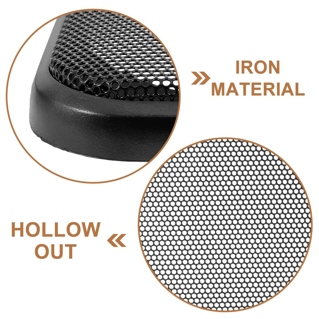 2pcs Speaker Grills 4 Inch Car Subwoofer Speakers Grill Covers Automotive Speaker Guard Audio Accessories