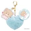 Maruka Mikko Fluffy Keychain Latte 175466