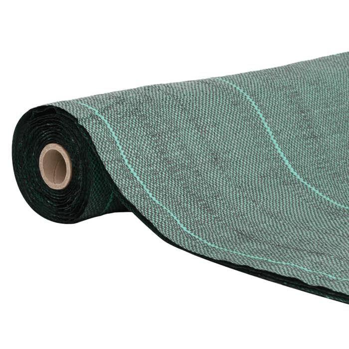 VidaXL Green Weed Control Membrane 2x150 M PP, Weed Barrier Fabric, Weed Control Membrane 4005267