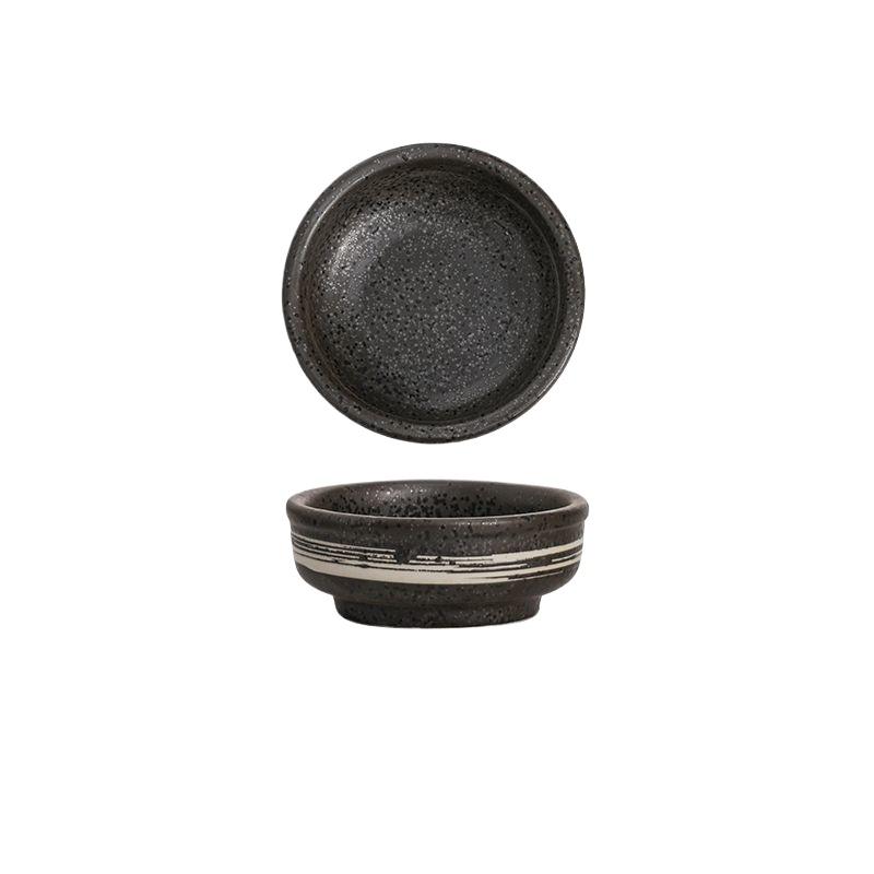 Japanese-style Ceramic Disc Household Creative Soy Sauce Dish Restaurant Tableware Commercial Sushi Dipping Vinegar Dish