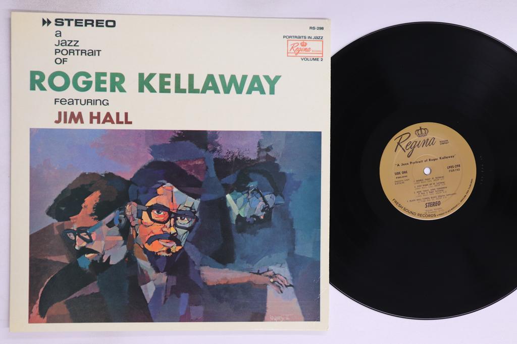 LP Record ROGER KELLAWAY, JIM HALL - A Jazz Portrait Of Roger Kellaway LPRS298 FRESH SOUND 1990 Spain Jazz Used