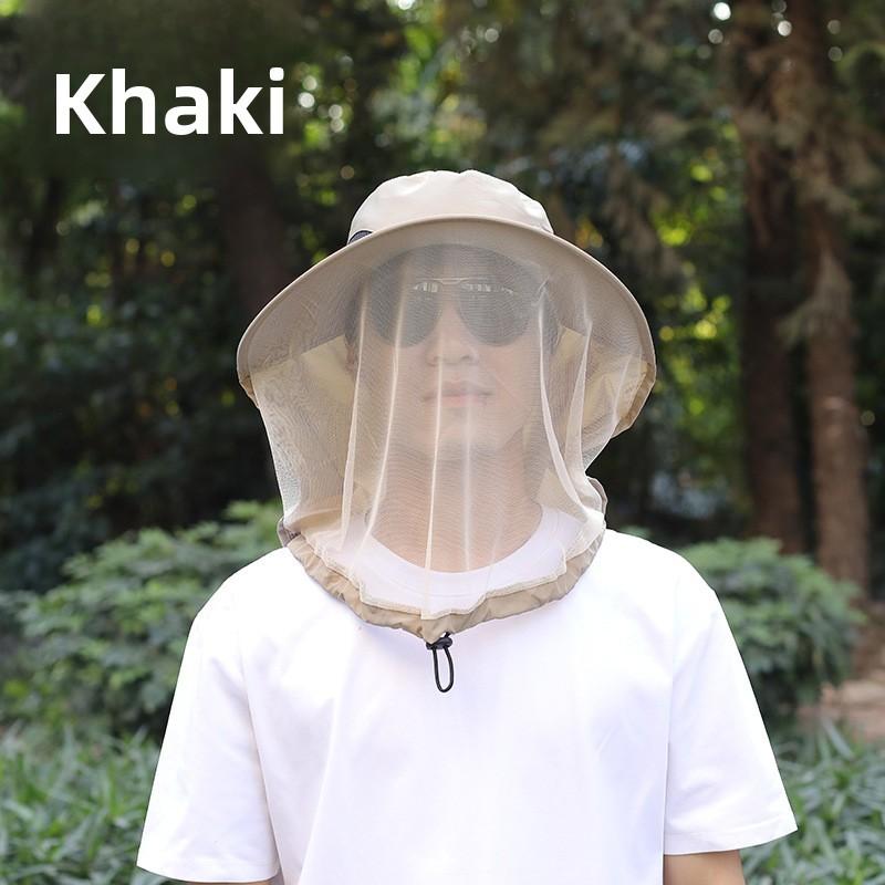 Outdoor Mosquito Net Hat With Sun Protection For Fishing Enthusiasts