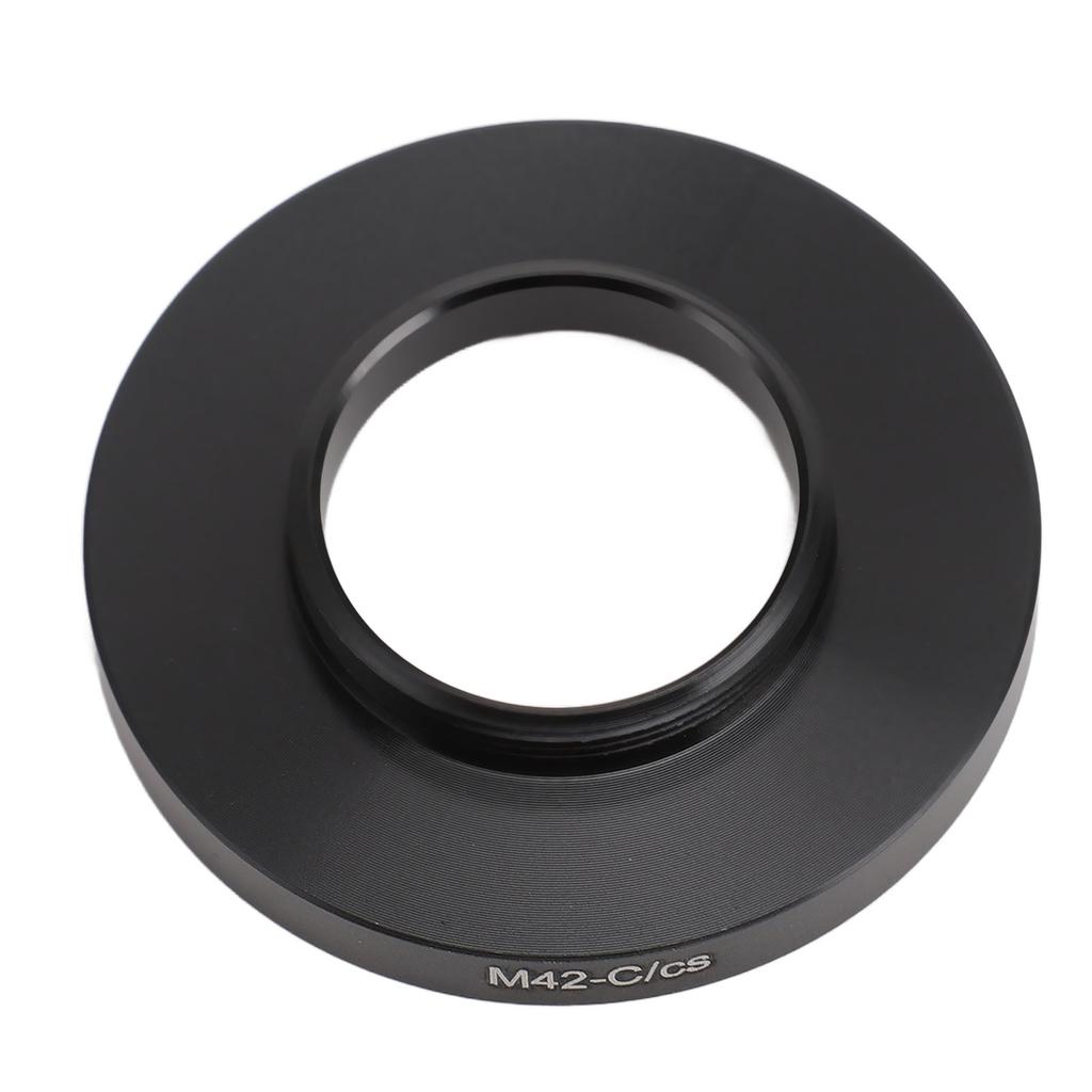 M42 To C CS Adapter Ring M42x0.75mm Female To C CS Mount Adapter Ring for Macro Photography Telescope