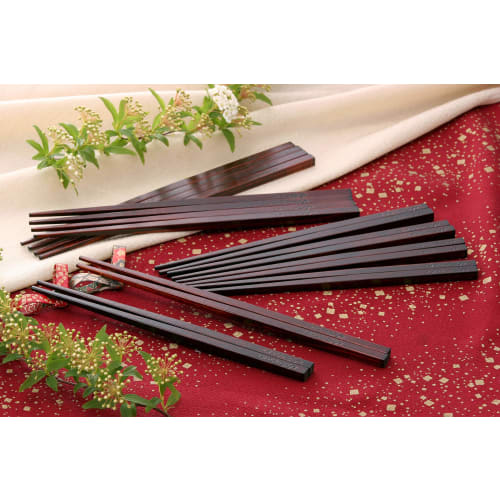 Sakai Sangyo Kiso Hinoki Chopsticks, 22cm (Set of 5) Made in Japan, Japanese Cypress