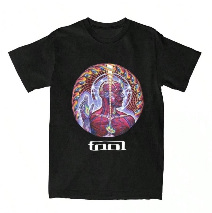 

Tool Band Black T-Shirt Alex Grey Lateralus Art Psychedelic Prog Metal Tee S-5XL 4XL