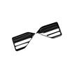 Hyorabyn New Voxy 90 Series New Noah 90 Series Compatible with January 2022 onwards Black Rear Fog Lamps Decorative Parts Bezel Accessories 3 /