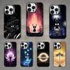 Hot H-Hollow K-Knight Game Phone Case For iPhone 16,15,14,13,12,11,Mini,Pro,MAX Black Matte Shockproof Cover