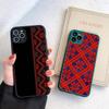 U-Ukraine Ornament Pattern Phone Case For IPhone 16 15 14 X XR XS 7 8 Plus 11 12 13 Pro MAX 13mini Matte Shockproof Case