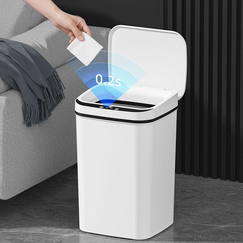 Motion Sensor Trash Can 18L ed Odor Control Touchless Garbage Can IPX5 Water Proof for Kitchen Bathroom