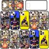 For Samsung Galaxy S24 S23 iPhone 16 15 14 Xiaomi Redmi Note 13 12 11 10 8 Plus 9 Pro Max X XR Phone Case My Hero Academia All Might OPPO Huawei Cover