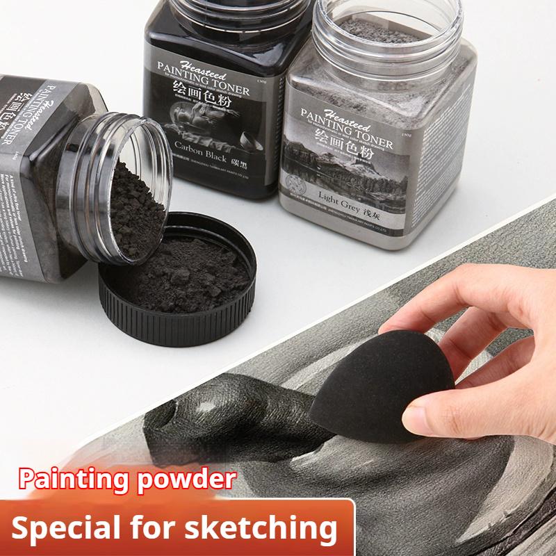 Dry Wet Sketch Toner Paint Sketching Graphite Charcoal Color Powder Ultra Soft Artist Pastel Graphite Painting Art Supplies