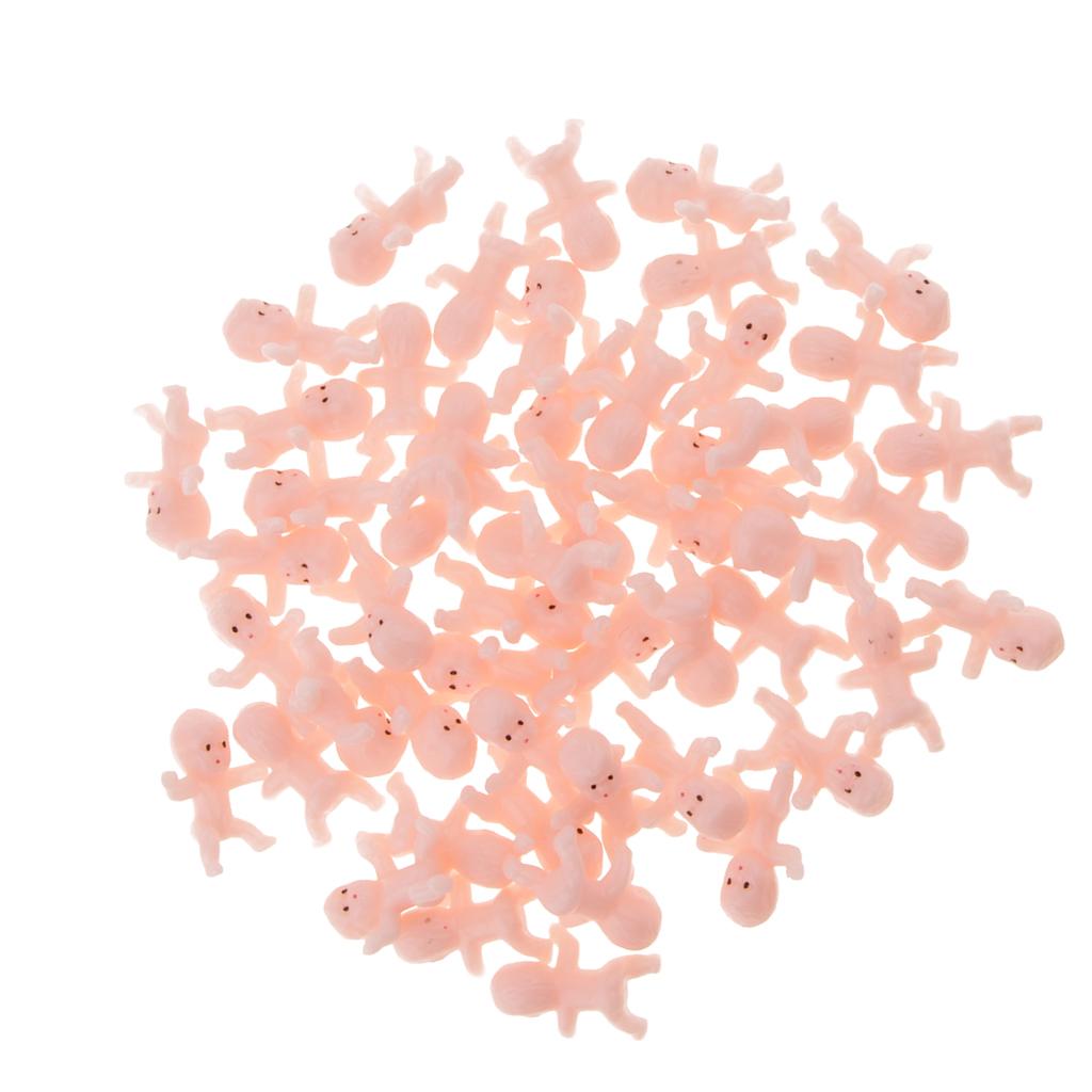 50pcs/set Full Body Plastic Soft Real Looking Newborn Kit Newborn Girl Dolls Kit