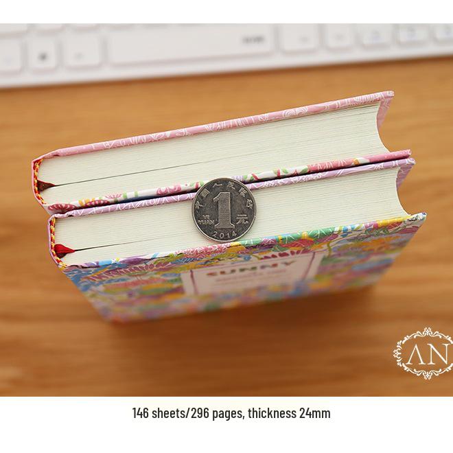 Creative Korean-Style Cute Notebook: Thick Inner Pages for Students