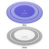 LP Stroboscope Mat 11.81 In X 3mm LP Turntables Calibration Disc 33/45/78 RPM for Record Players Tests Rotational Speed