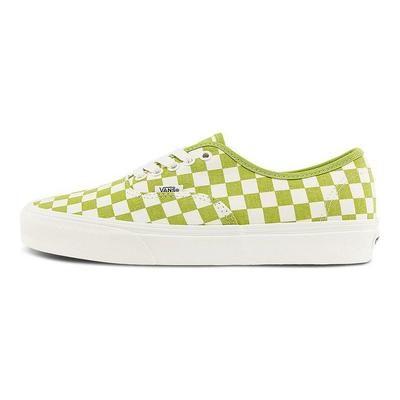 Authentic Classics Casual Low Top Skate Shoes Unisex Sneaker Green White VN0A5KS9986