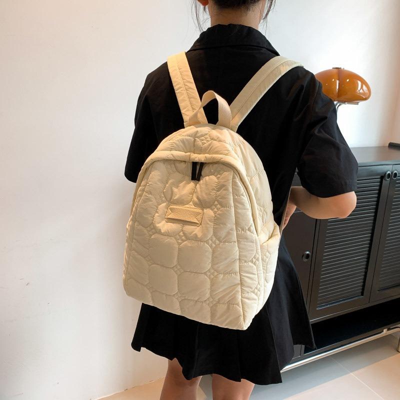 Rucsac nou Little Fresh pentru femei, în stil japonez, simplu, ocazional, ușor, rezistent la apă, geantă personalizată de marcă de modă
