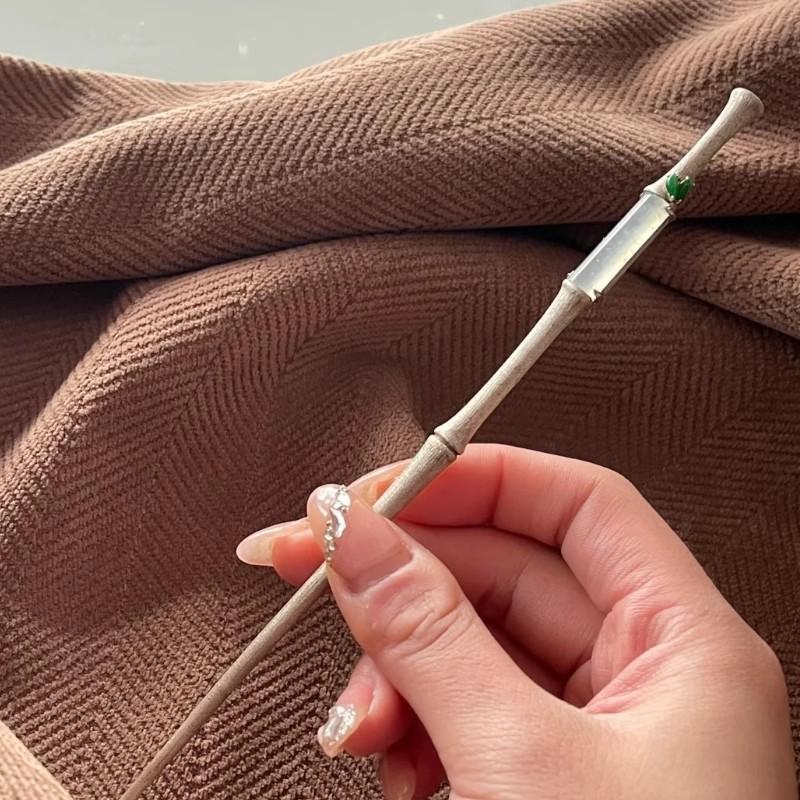 Bamboo Knot Hairpin New Chinese Style High-End Imitation Jade Chinese Style Hairpin Retro Elegant Design Women Hair Accessories