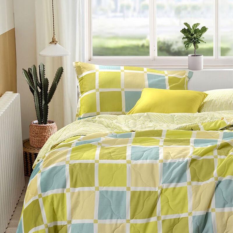 FUANNA Pure Cotton Antibacterial Summer Quilt