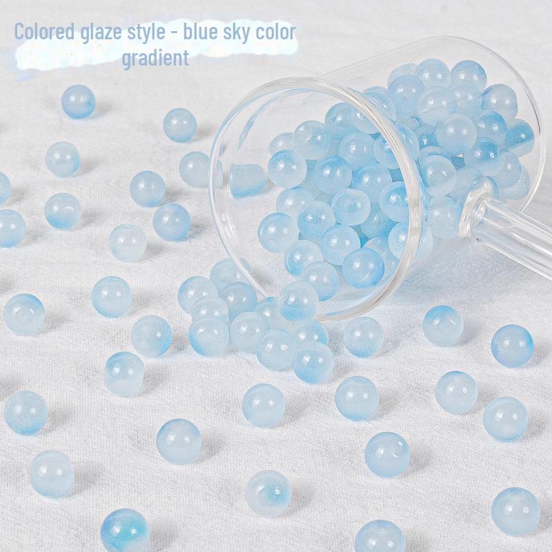 8mm Jade Glass Flower Beads for DIY Bracelets and Accessories