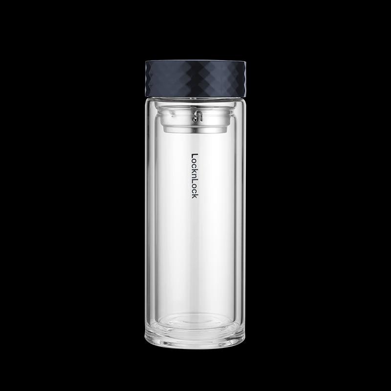 LocknLock Fashion Double-Layer Glass Tumbler 360ml