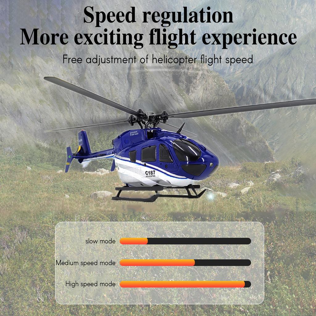 Remote Control Helicopter 2.4GHz Remote Control Drone 6-  Gyroscope Stabilization Aileronless One-key Take-off Landing  Altitude Hold Toy Gift for 
