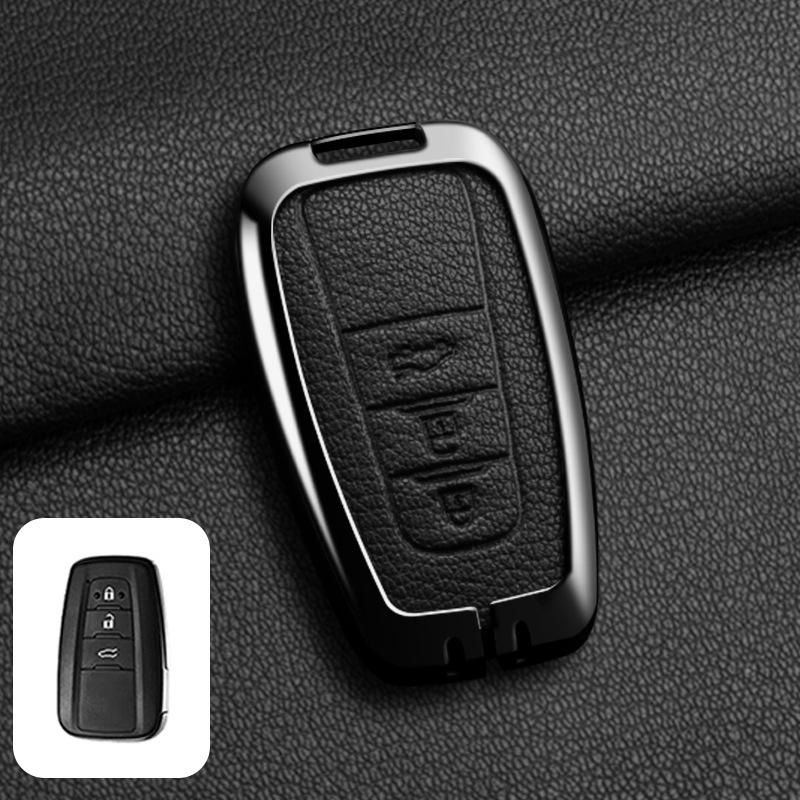 Metal Shell Key Case for Toyota Daihatsu Tanto LA600S/610S/150S & Proton Perodua