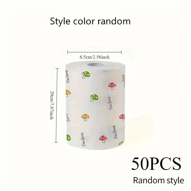 

1pc One-time Dishcloth Water Wash Dry Wet Dual-use Non-stick Oil Rags Household Cleaning Rags Kitchen Towel Kichen Accessories