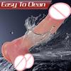 XXXL Long Dildo Heated Telescopic Sex Machine Super Big Cock Large Realistic Penis Huge Anal Dildo Vibrator Sex Toys For Women