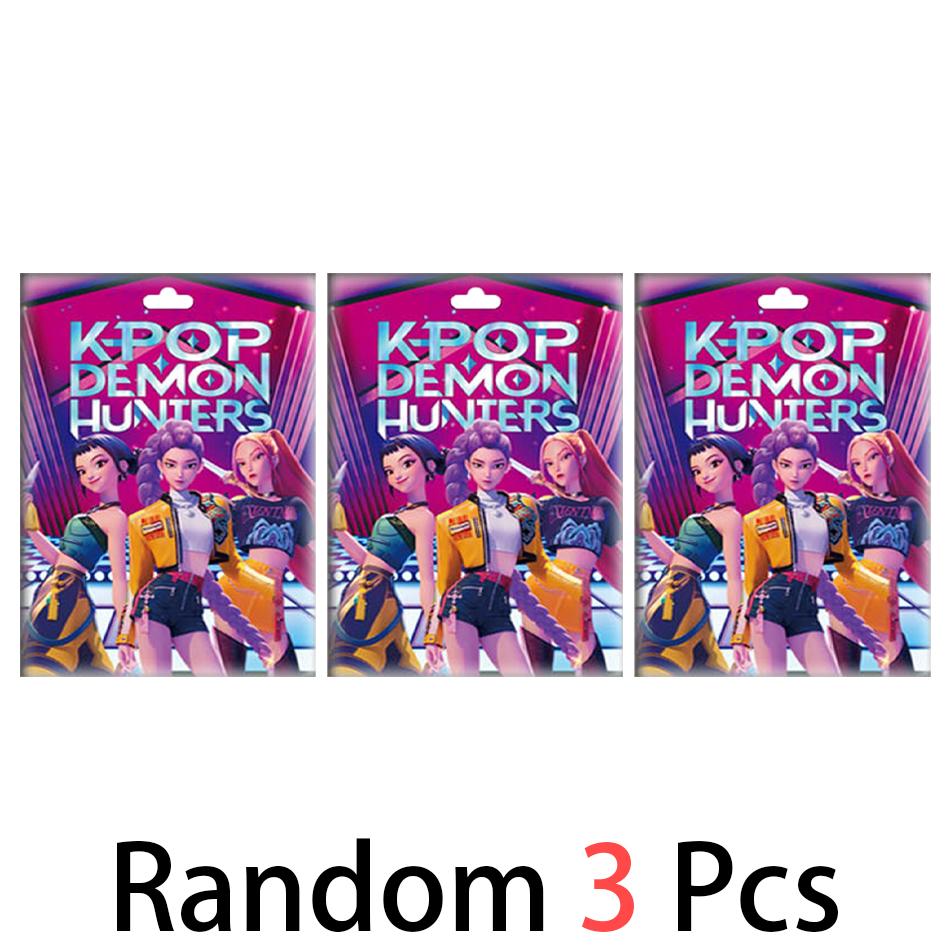 Kpop Dämonenjagd Box Serie 24 Stück Figurenmodell Spielzeug Cartoon Gaming Zubehör Schreibtischdekoration Halloween/Weihnachten für Kinder GeschenkK