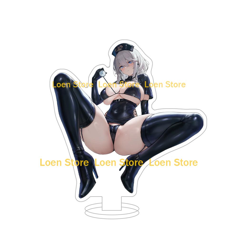 Azur Lane Official character Raffaello Taihou mimoza Santa Fe Scylla Repulse Franklin Anime figures Acrylic stand desk ornament