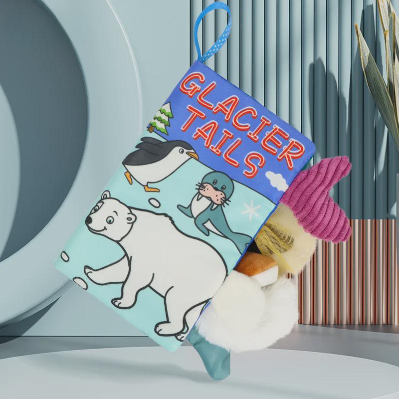 3D Baby Cloth Book with Sound: Early Education Toy for Infants and Toddlers