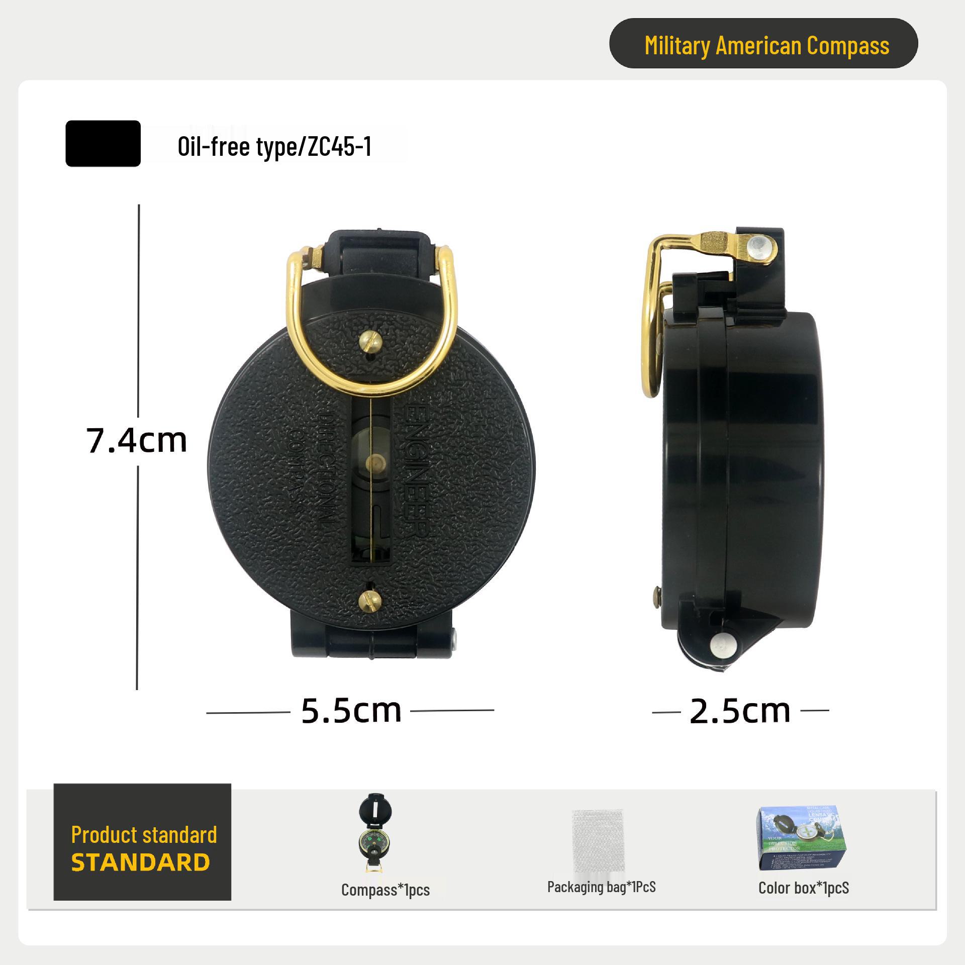 

Высокоточный многофункциональный уличный пластиковый компас с четкой шкалой