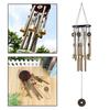 Wind Chimes 5 Bells Wind Chime Hanging Outdoor Garden Yard Musical Decor Ornament
