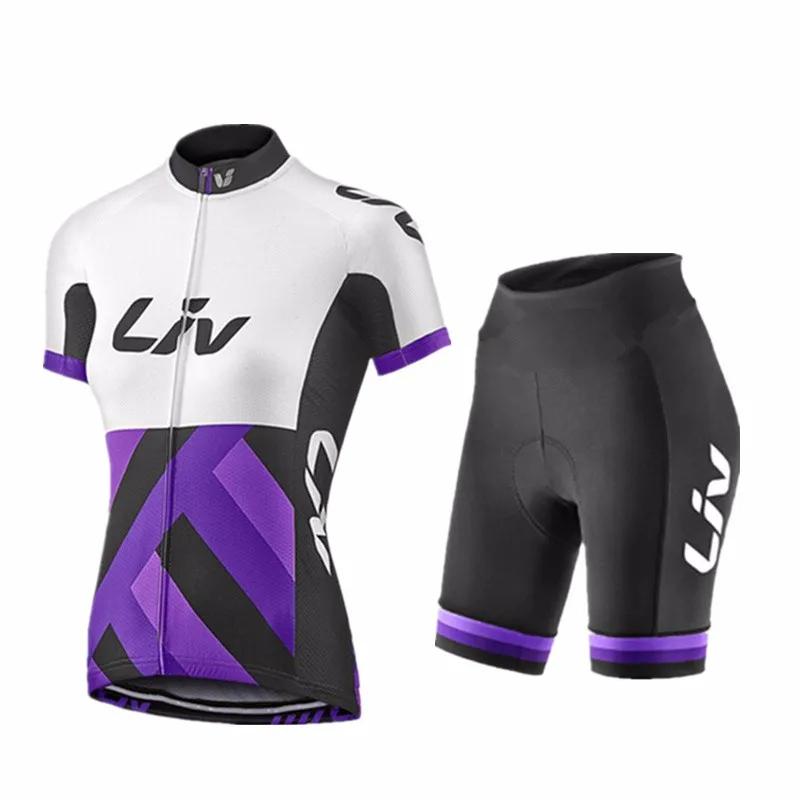 

Cycling Set Liv 2026 Women Short Sleeve Mtb Bike Clothing Racing Bicycle Clothes Ropa Ciclismo Cycling Wear Cycling Jersey Set L