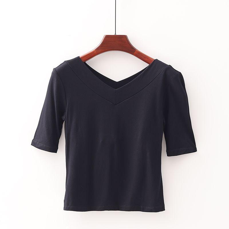 

[Qiao] Скидка на бренд торгового центра Женская мягкая клетчатая майка с защитой от опустошения Эластичная футболка для танцев и йоги 8g005 Black S/155