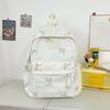 New high-value, fresh and sweet candy-colored bow backpack, lightweight backpack for junior high school students