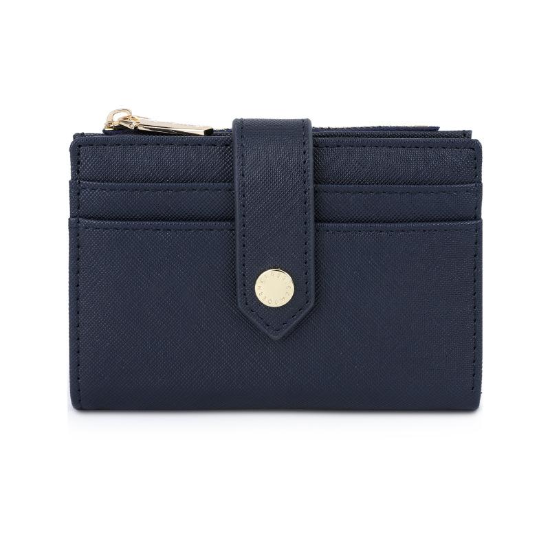 Nuova Moda Portafogli da Donna con Figura a Croce PU di Alta Qualità Corto Portamonete per Contanti e Monete Porta Carte da Donna Pochette Borsa per Soldi Regalo Sorpresa per la Fidanzata