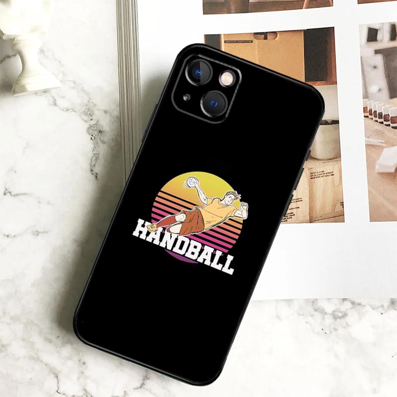 Handball Sport Handyhülle Für iPhone 17 16 15 14 12 11 13 Pro Max Plus 12 13 Mini 16e 17 Air Cover Hülle