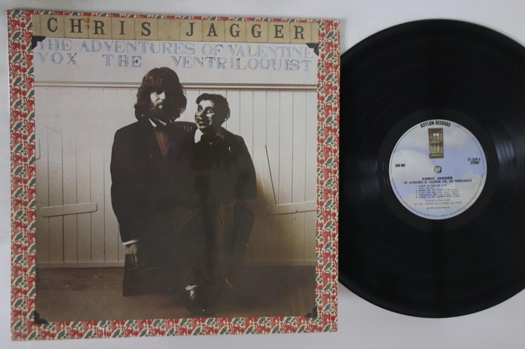 LP Record CHRIS JAGGER - Adventures Of Valentine Vox The Ven 7E1009 ASYLUM 1974 US Rock Used
