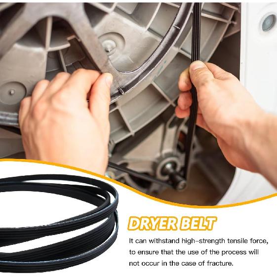 Dryer Drum Belt for Kenmore Dryer 70 Series 80 Series and Model 110 Series, Dryer Drum Belt Replacement Parts for Kenmore.