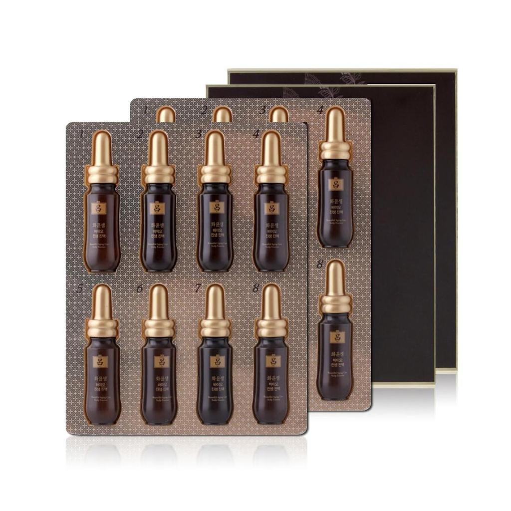 Ryo (Hwa Yoon-saeng) Beautiful Aging Hair Loss Care Ampoule 160ml (20ml*8ea) (3 Options)